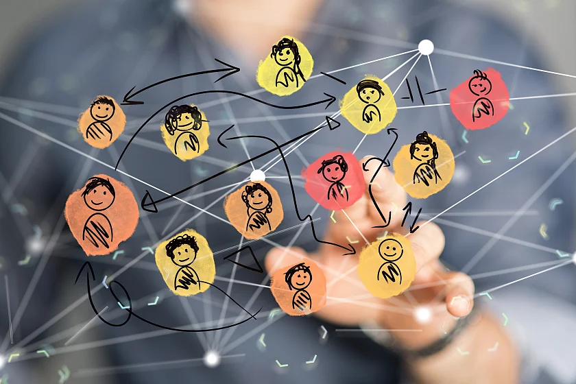 Darstellung eines Netzwerkes