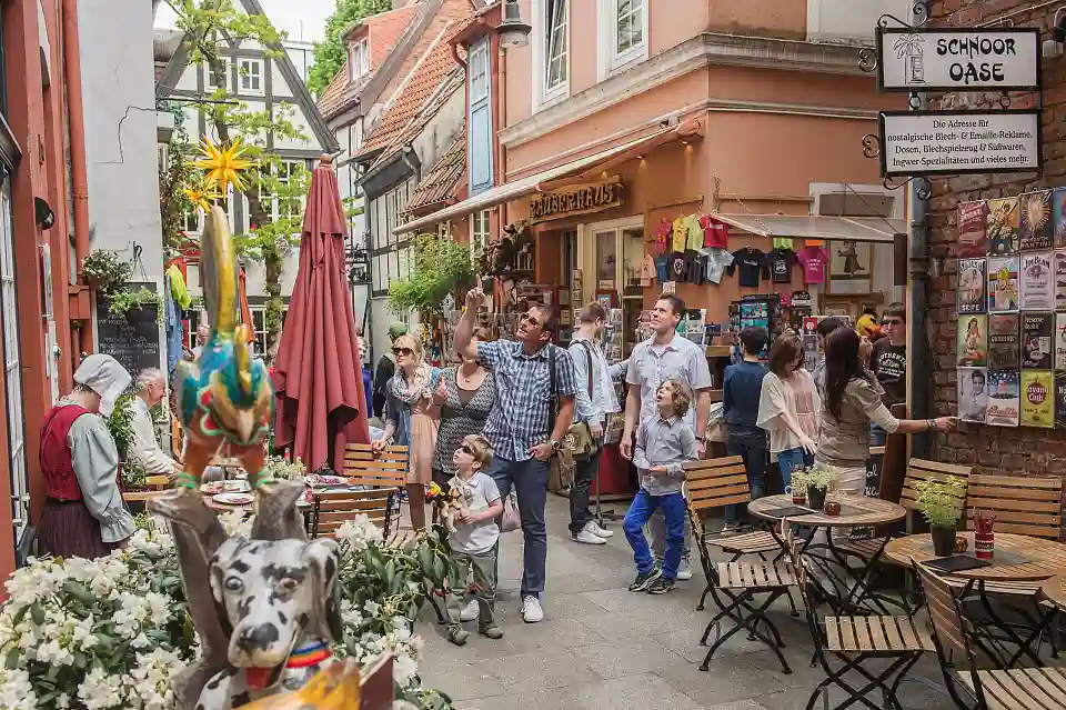 Schnoor in Bremen